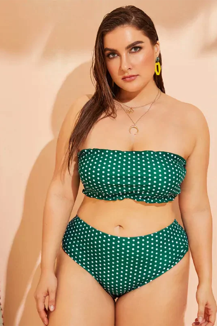 China New Product Bikini Cover Ups Women -
 Miss adola Women Large size swimwear LFD011 – Yongdian