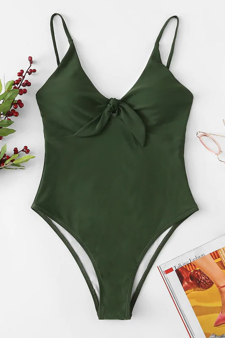 Factory wholesale High Quality Swimwear -
 Missadola Sexy one-piece open-back bathing suit 2602 – Yongdian