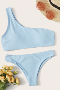Missadola Sexy slope-shouldered swimwear 2605