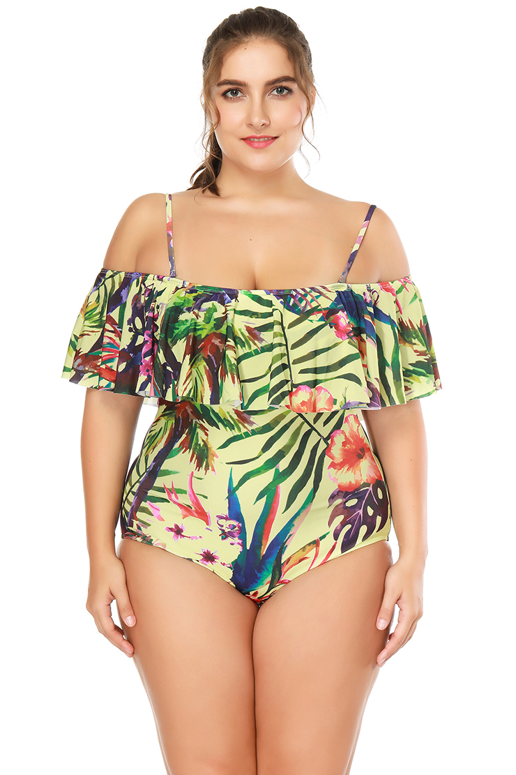 Special Price for Pineapple Print Bikini Swimwear -
 Miss adola Women Large size swimwear BY0157 – Yongdian